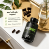 Herbal Blend Nutritional Capsules for Active Men, Daily Botanical Dietary Supplement, 60 Easy-Swallow Capsules