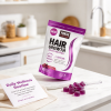 Hair Wellness Soft Chews, Multi Vitamin Hair Support Gummies for Thicker & Fuller Looking Hair, Mixed Berry Flavor