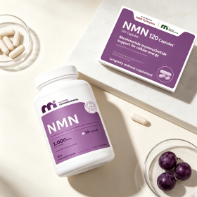 NMN Complex Capsules, Nicotinamide Mononucleotide Blend Nutritional Supplement, 120 Vegetarian Capsules for Adults