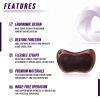 Back and Neck Massage Pillow with Heat - Ergonomic 3D Mesh Shiatsu Massager with Car Adapter, Portable Relaxation for Home, Office & Travel