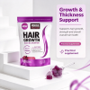 Hair Wellness Soft Chews, Multi Vitamin Hair Support Gummies for Thicker & Fuller Looking Hair, Mixed Berry Flavor
