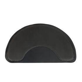 Outer Circle, Inner Circle, 3ft X4.5ft X1-2in, PVC NBR, Black Salon Mat (Option: Color)